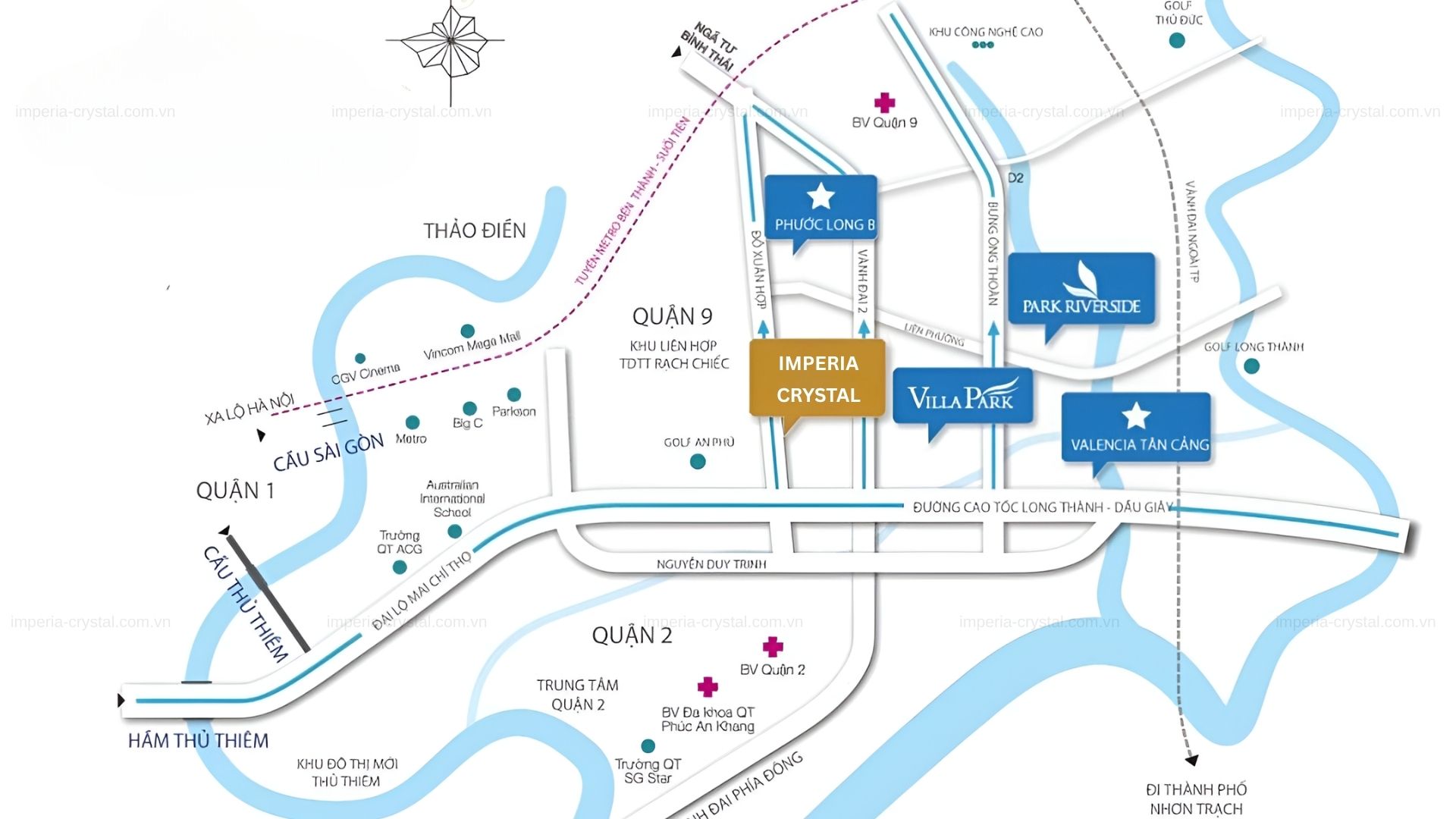 vị trí Imperia Sensa