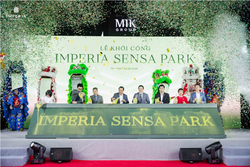 Hình ảnh lễ khởi công dự án Imperia Sensa Park