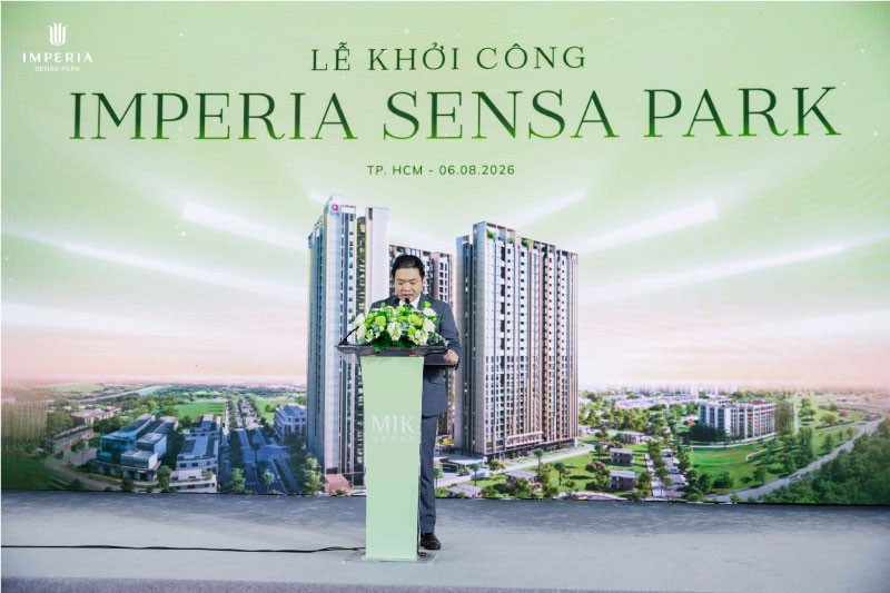 Hình ảnh lễ khởi công dự án Imperia Sensa Park