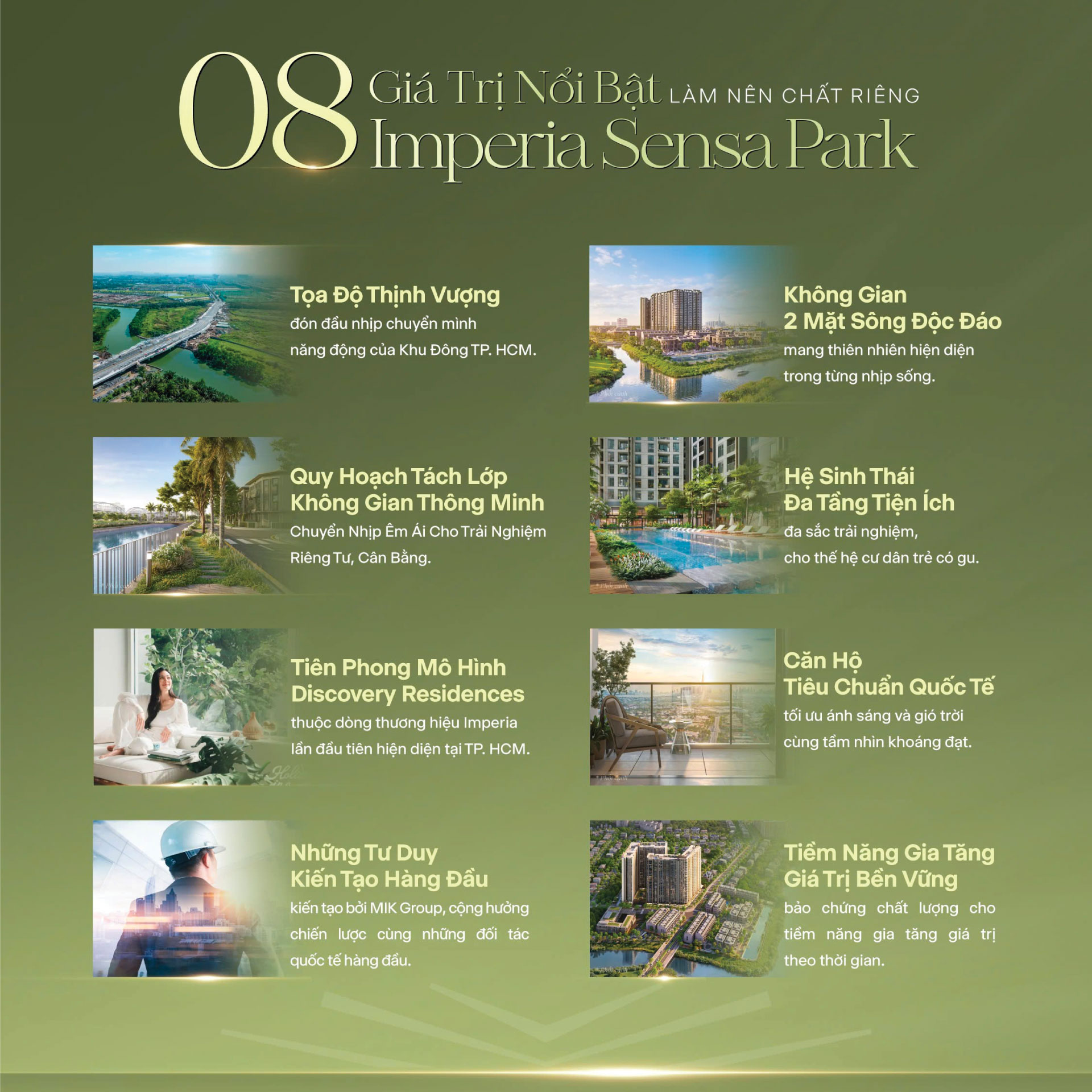 8 giá trị imperia sensa park
