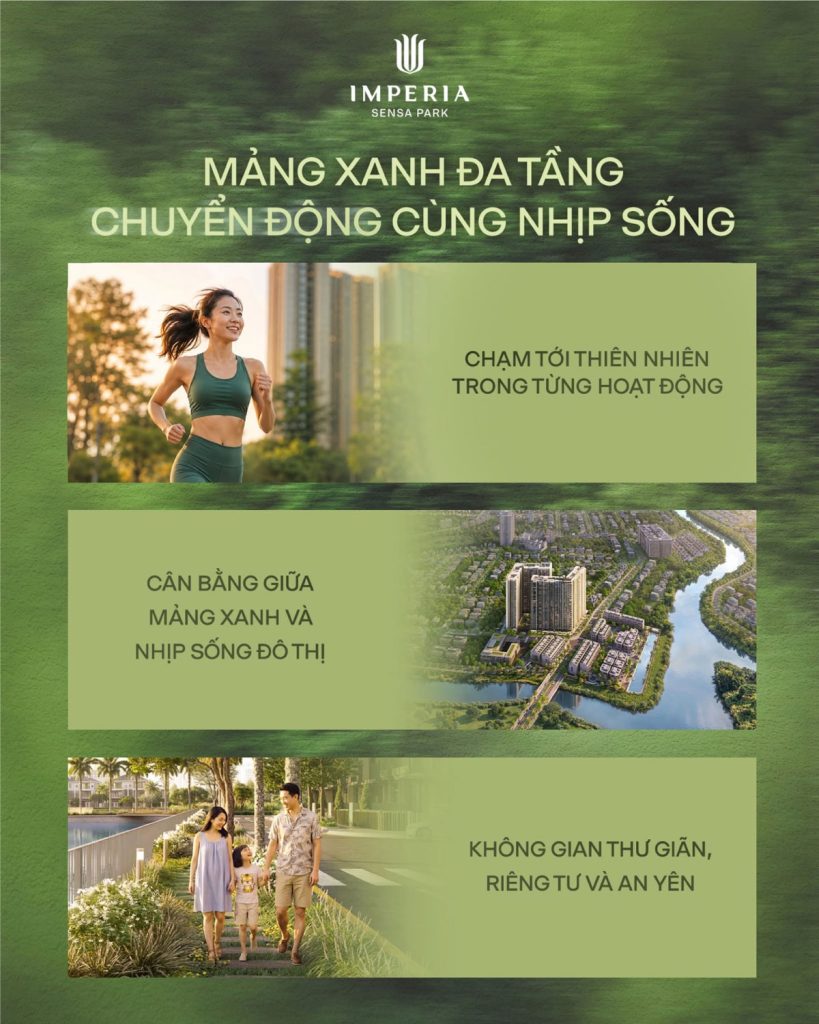 mảng xanh đa tầng tại imperia sensa park